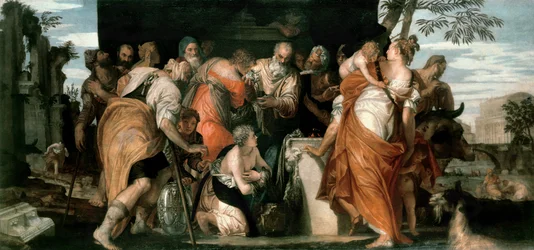 Die Salbung Davids, ca. 1555